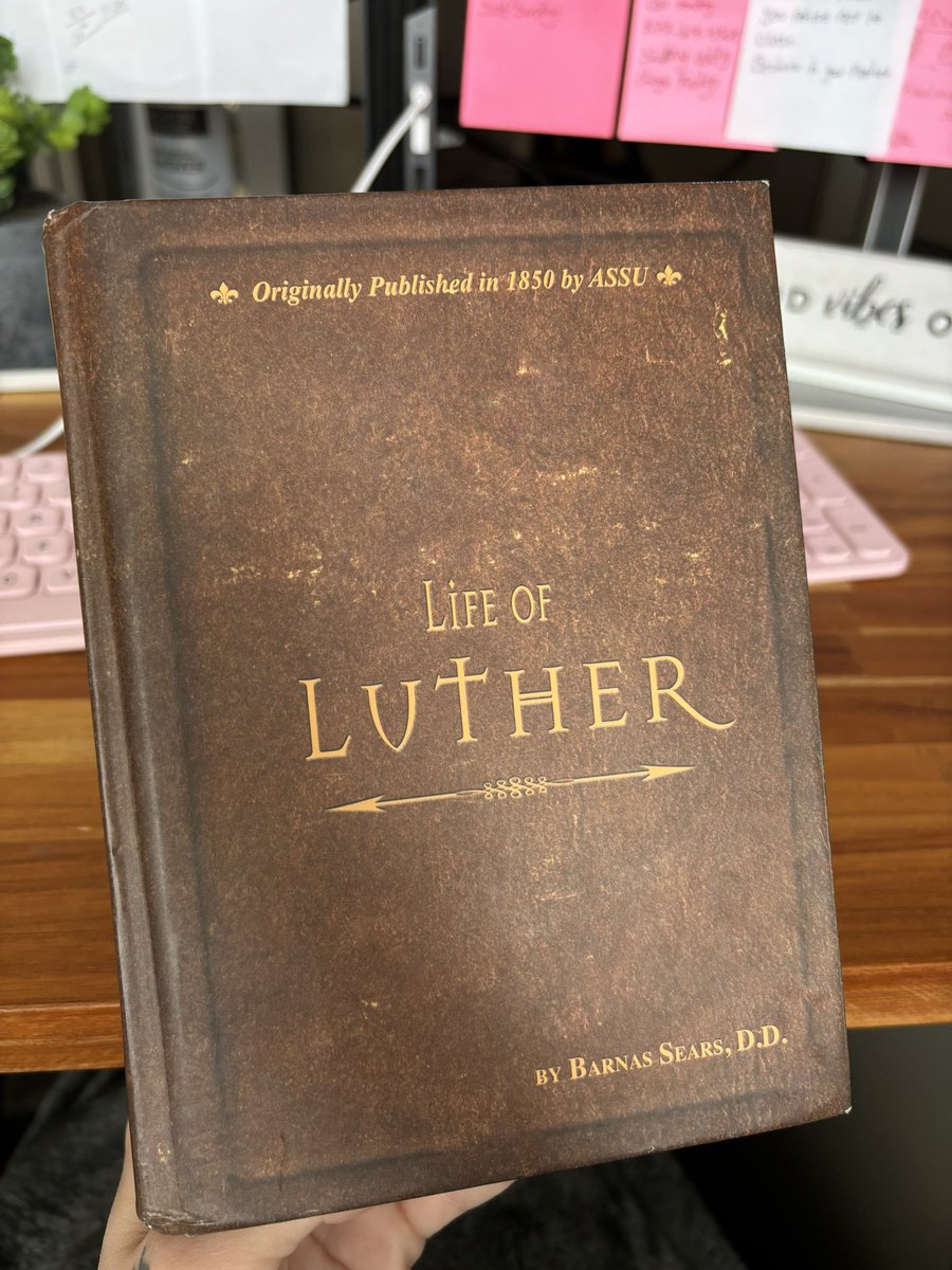 Almost done with Identity shift by @AnthonyTrucks then I will start this. The life of Luther by Barnas Sears.
