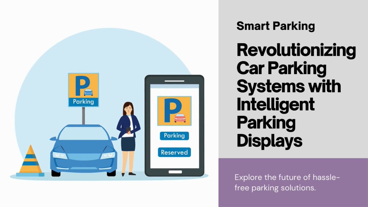 🚗 Revolutionize your car park experience with our Intelligent Parking Displays! 🚦 No more searching for available spots - our smart technology guides you directly to an open space! 🅿️ 😍 #SmartParking #ScreenTech #UrbanTech #RealTimeData #EngagingContent #DigitalDisplays