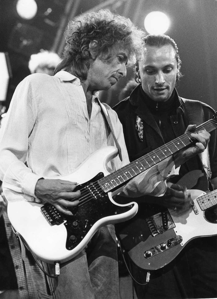 In 1986 i played guitar for Bob Dylan….. not a lot of people know that. 😎 #BobDylan #1986 #NewYork #Canada #FenderGuitars #Telecaster