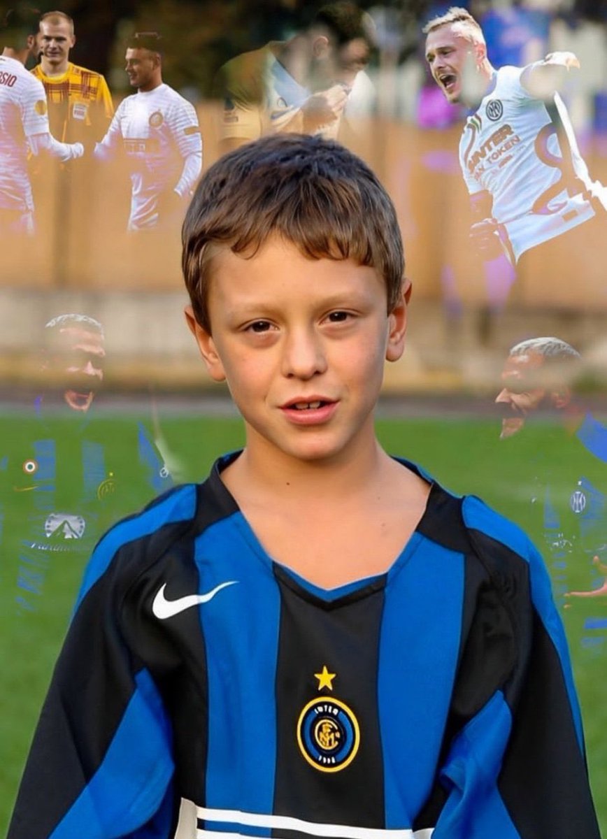 🙃 Çocukluk hayalinin gerçek olması… 🔵⚫️ Federico Dimarco, şimdiden bir Inter efsanesi.