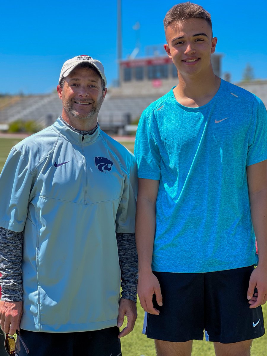 Had a great punting training session with Coach Mike Black. #NCAAFootball #punter #collegebound