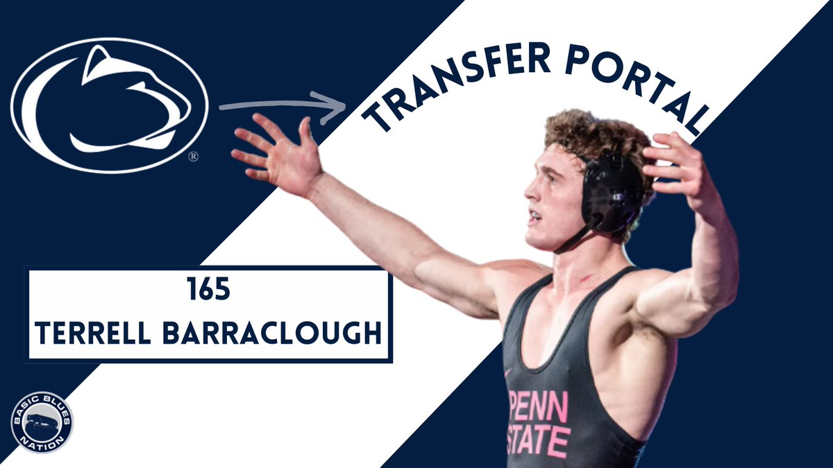 BREAKING: Cael Sanderson and Penn State wrestling suffered their first transfer portal departure of 2024 Monday, losing veteran 165-pounder Terrell Barraclough #WeAre #PSUwr 

✍️: @PatrickSweda 
📸: @_supcaroline 

STORY: basicbluesnation.com/penn-state-wre…