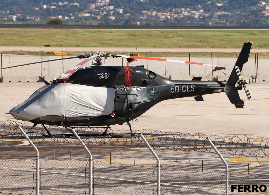 Bell 429 GlobalRanger - 5B-CLS at El Venizelos Airport in Athens #AvGeek #avgeeks #aviation #planespotting #aviationdaily #aviationphotography