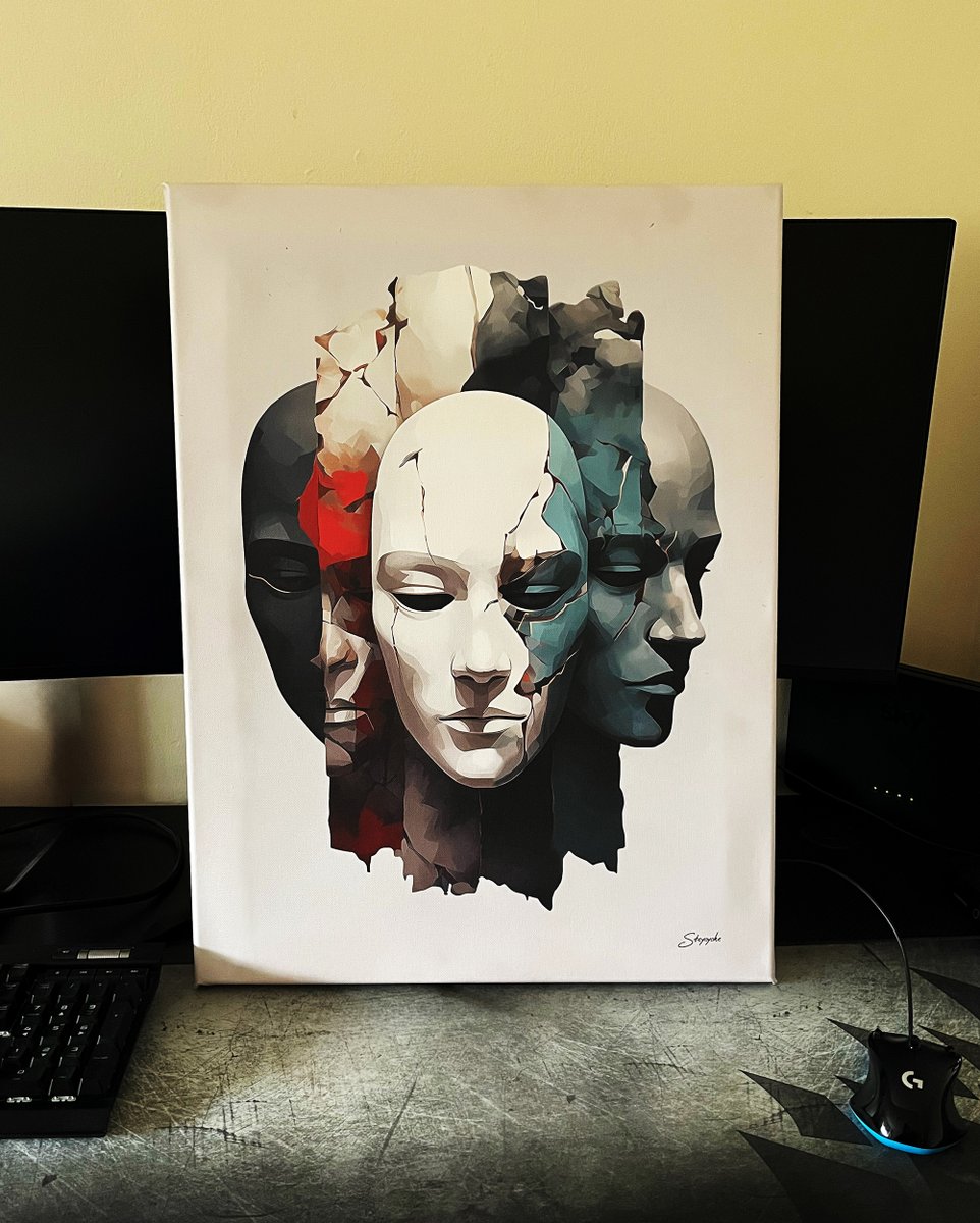 A client received our stunning Steyoyoke Anniversary 12 canvas, a true collector's item celebrating 12 years of pushing techno boundaries. Don't miss the party on May 8th at Ritter Butzke! 👉 Canvas Link: syykrec.com/syyk241/canvas…