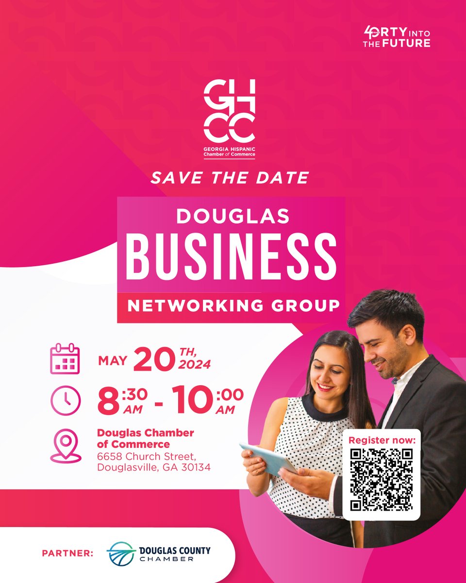 🤝 Connect with fellow #entrepreneurs for growth! Join us at the Douglas County #BusinessNetworkingGroup on May 20th. Thanks to Douglas County Chamber for the #partnership! Let's build bridges together for a thriving business community. See you there! bit.ly/3JH1Kuc