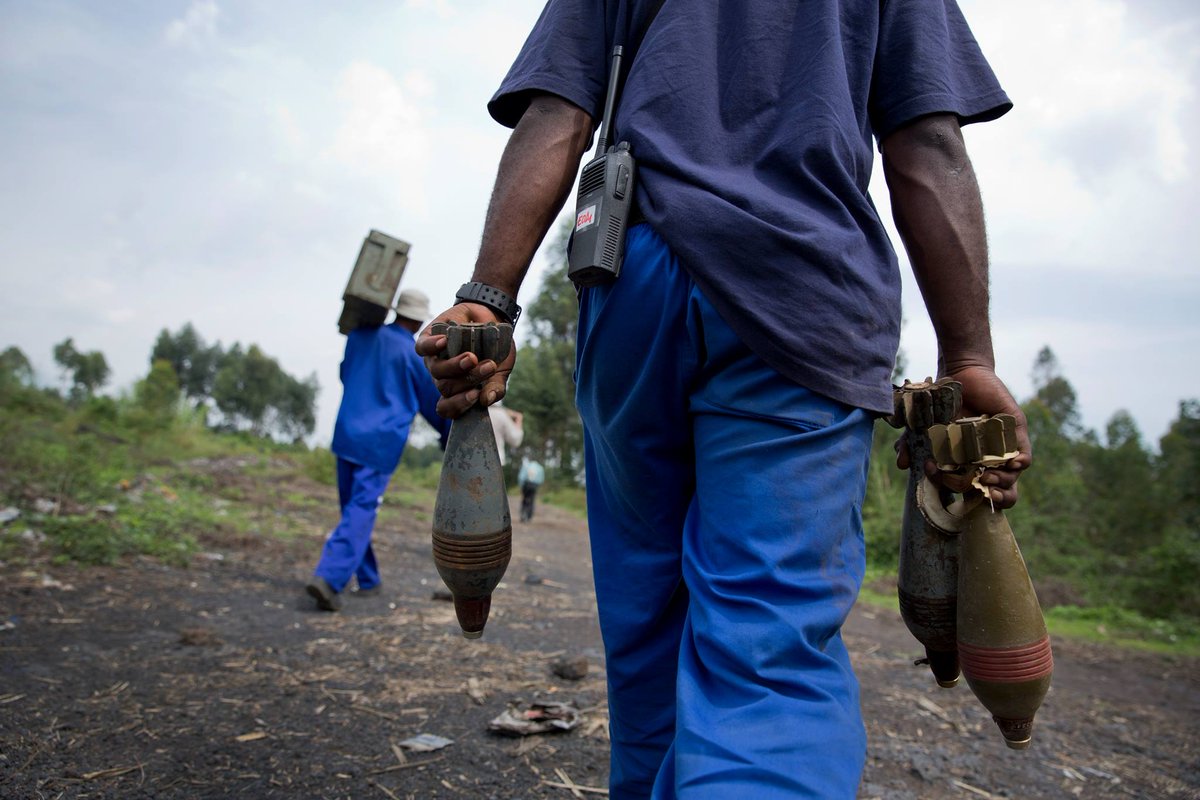 Explosive devices kill or injure someone every hour. Oftentimes a child who thought it was a toy. They also prevent humanitarian aid from accessing the most vulnerable. More than ever we need #MineAction to help end the scourge of explosives. #NDMUN27 @UNMAS