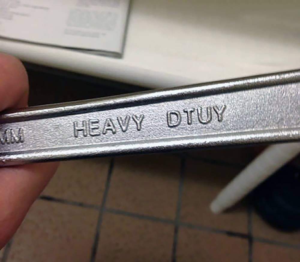Kweenie... 🤔
#MadeInChina #Tools #Wrench #HeavyDuty