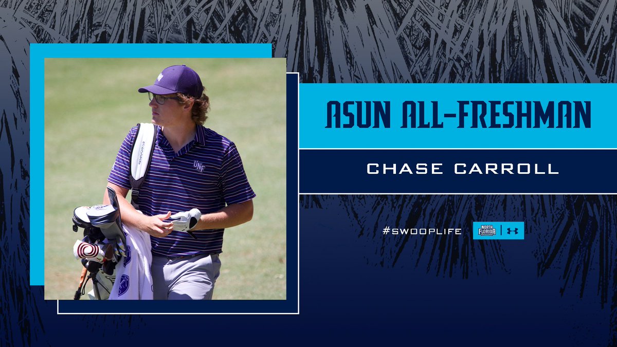 Nick Gabrelcik brings home fourth-career ASUN Golfer of the Year honor, leading four Ospreys that garnered ASUN recognition! ⛳️ Nick - 4x Golfer of the Year, 1st Team ⛳️ Robbie - 3x 1st Team ⛳️ Andrew - 2nd Team ⛳️ Chase - All-Freshman 🗞️ bit.ly/3UGJXKg #BirdiesOfPrey