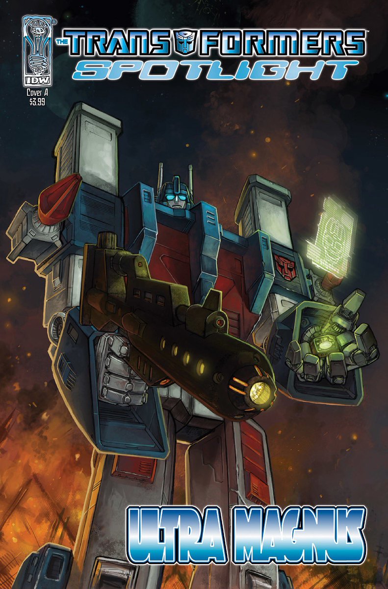 HasbrOmniverse Comic Of The Day! IDW Comics - Transformers Spotlight Ultra Magnus - Cover Date January 2007 #Transformers40