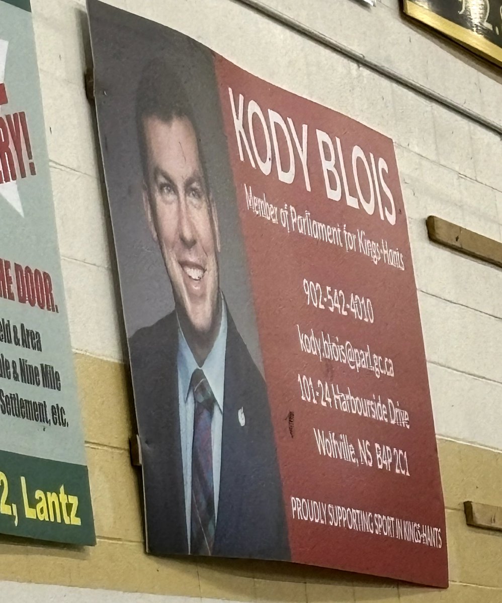 Our first sighting of MP Kody Blois since he got shut down and censored in the House of Commons by the Liberal Whip