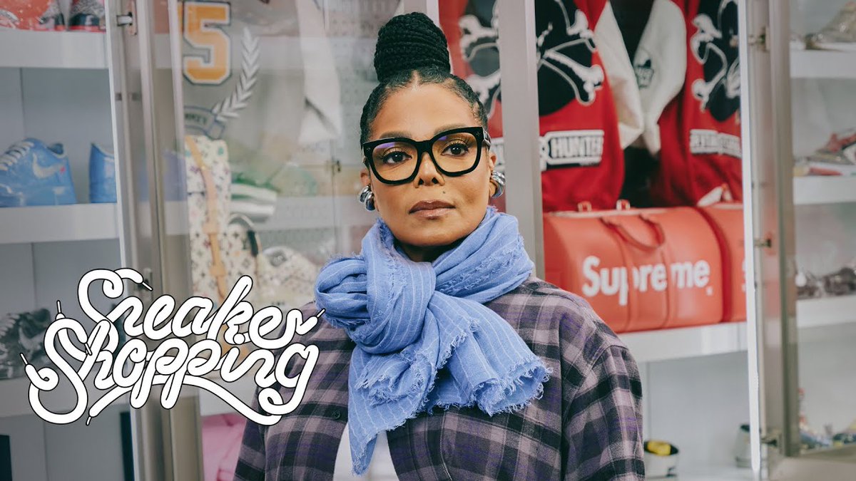 #JanetJackson appears on this week's episode of #SneakerShopping

youtu.be/0QhckPhftbQ?si…
