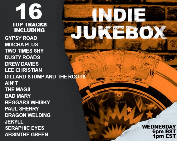 NEW #INDIE on the JUKEBOX WEDNESDAY 6pm BST (1pm ET, 10am PT) @drewdaviesmusic @leechristian69 @AINT_MUSIC @BadMaryBand @WeldingDragon @jekyllband @reactionmanagement @kickpushpr @dannydeathdisco + more! radiowigwam.co.uk, SmartSpeaker, TuneIn