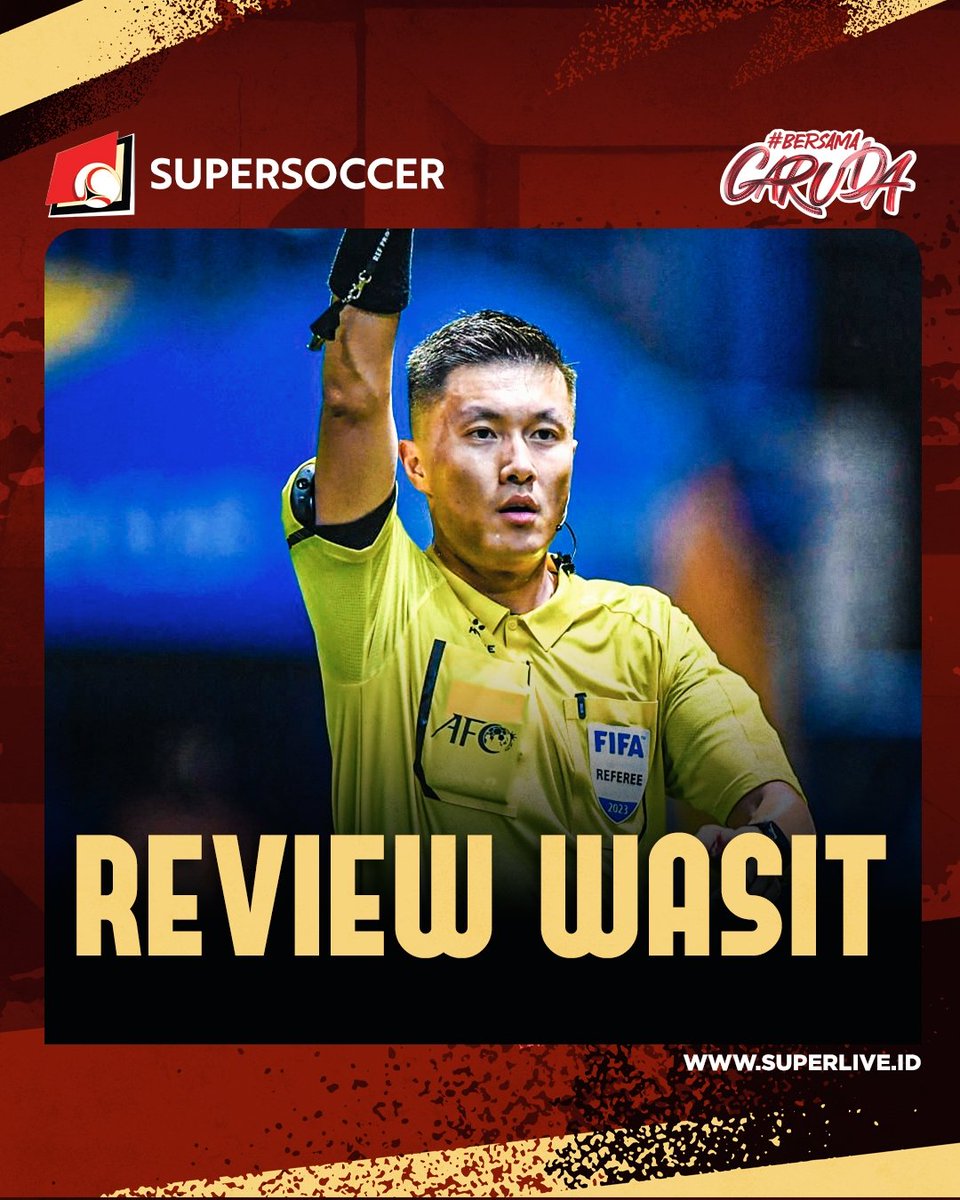 -Cek VAR penalti Indonesia ➡️ gak ada pelanggaran sama sekali
-Cek VAR gol Indonesia ➡️ offside
-Ridho lagi clearance disamperin pemain Uzbekistan, gak sengaja anunya ketendang ➡️ kartu merah
-Gol kedua Uzbekistan gak mau cek VAR

Kata-kata mutiara buat wasit?

#INIRASANYASUPER