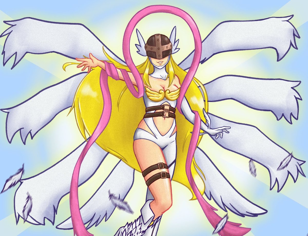 ARTISTS, you can only use ONE art piece to convince people to follow you. Which art piece are you using? Angewomon!