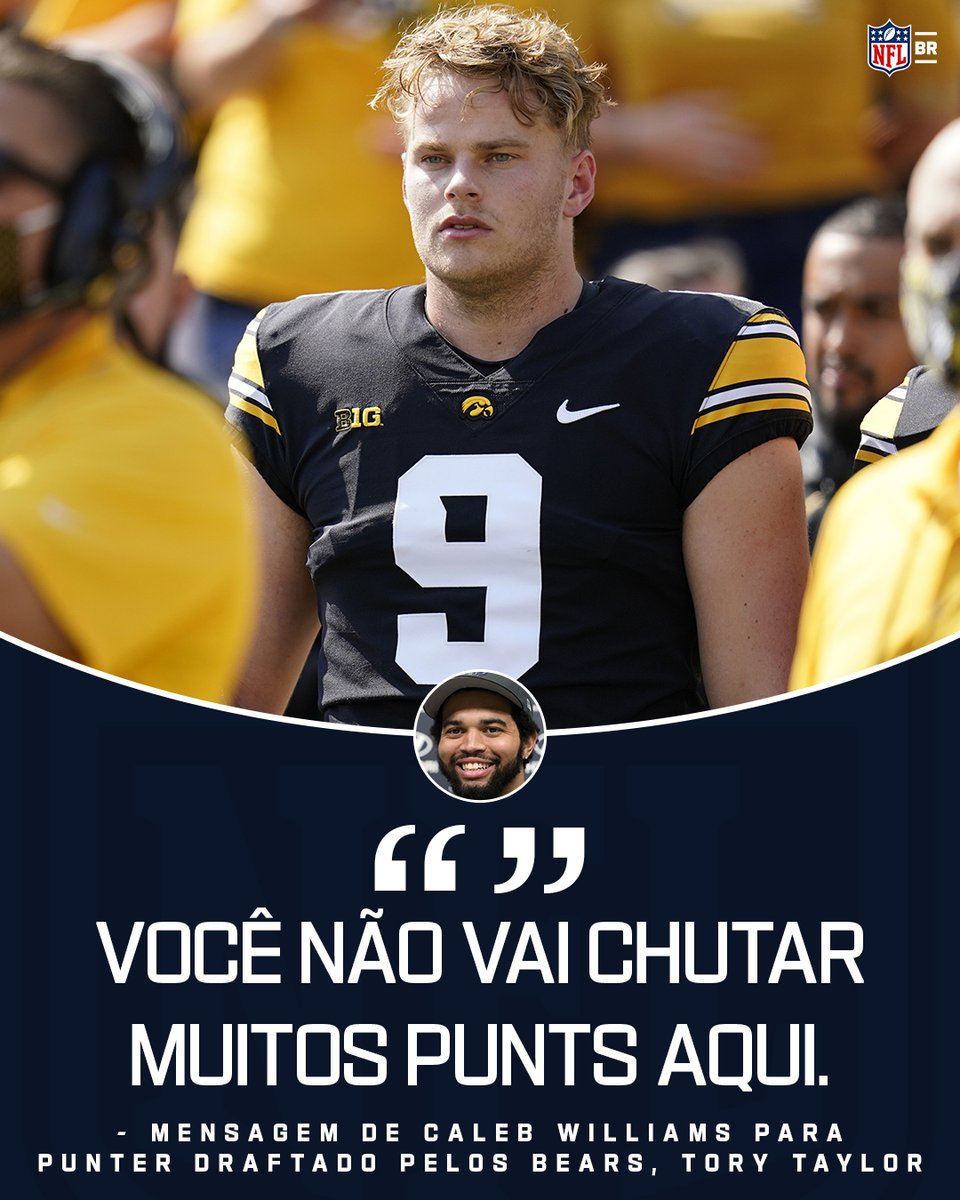 Confiança do novo QB1 de Chicago. 🔥🐻