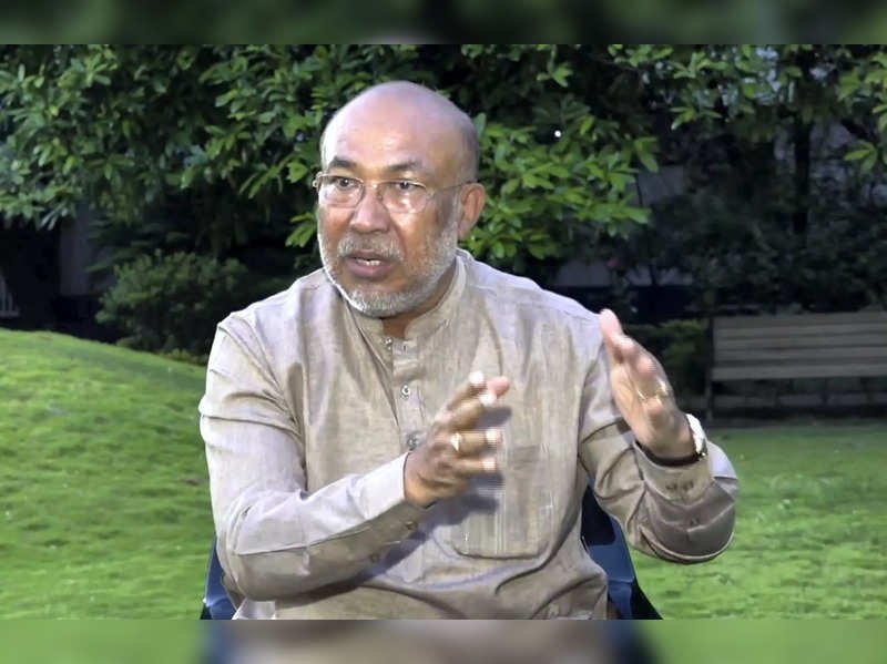 There is unnatural growth of 996 new villages is threatening indigenous people: Manipur CM N Biren Singh @ETPolitics economictimes.indiatimes.com/news/india/the… Download Economic Times App to stay updated with Business News - etapp.onelink.me/tOvY/135dde21