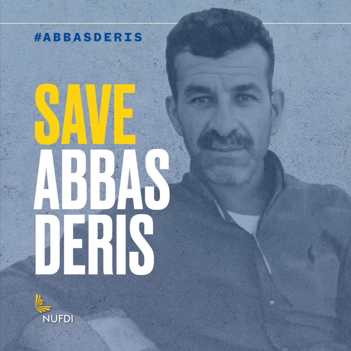 #AbbasDeris took to the streets in #BloodyNovember of 2019 to fight for #Iran's freedom. Now the Islamic Republic, after a sham trial and torture, is slated to kill him. #SaveAbbasDeris #عباس_دریس