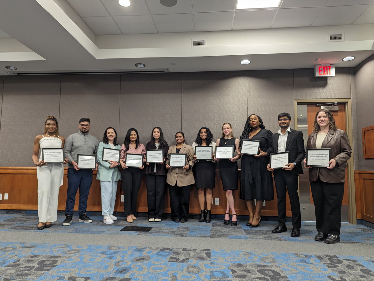 Last month, we were #SheridanProud to host our annual Co-op and Work-Integrated Learning (WIL) Student of the Year Awards, awarding 13 students across five faculties. Read more at #SheridanNewsroom: sheridan.mobi/3WdoKsq