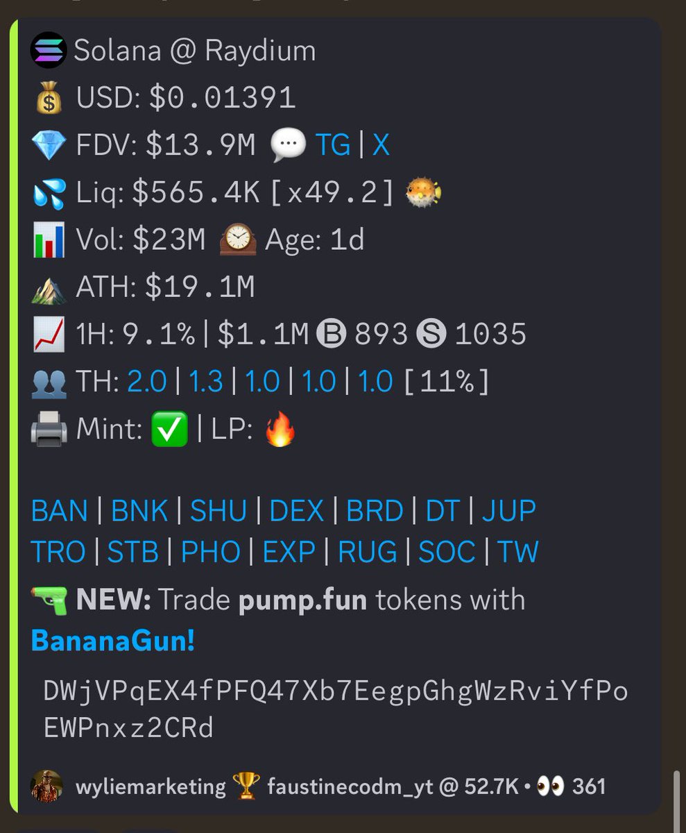 SniperSolAlerts's tweet photo. $TIM
Alerted at 50k, ATH at 19mil
380x 🎯 https://t.co/2A6f3MIS3V