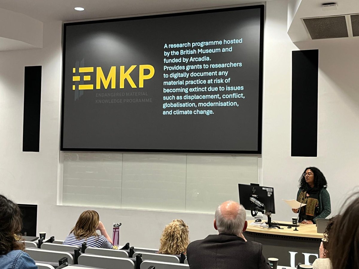 A big thank you to @mus_ethno_group for an incredible annual conference, and the opportunity for Chrisyl Wong-Hang-Sun (EMKP Project Curator) to present about her #research with native Chagossians in Mauritius, and their endangered #materialculture. See you next year!