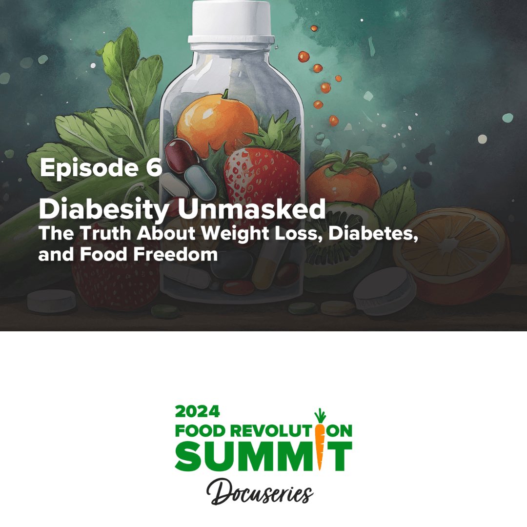 Dive into episode 6 of the 2024 Food Revolution Summit Docuseries — “Diabesity Unmasked” — where the world’s top experts reveal the truth about semaglutide drugs, sustainable weight loss, and diabetes management. #diabetes #weightloss Watch here for free: summit.foodrevolution.org/?uid=2&oid=3&a…