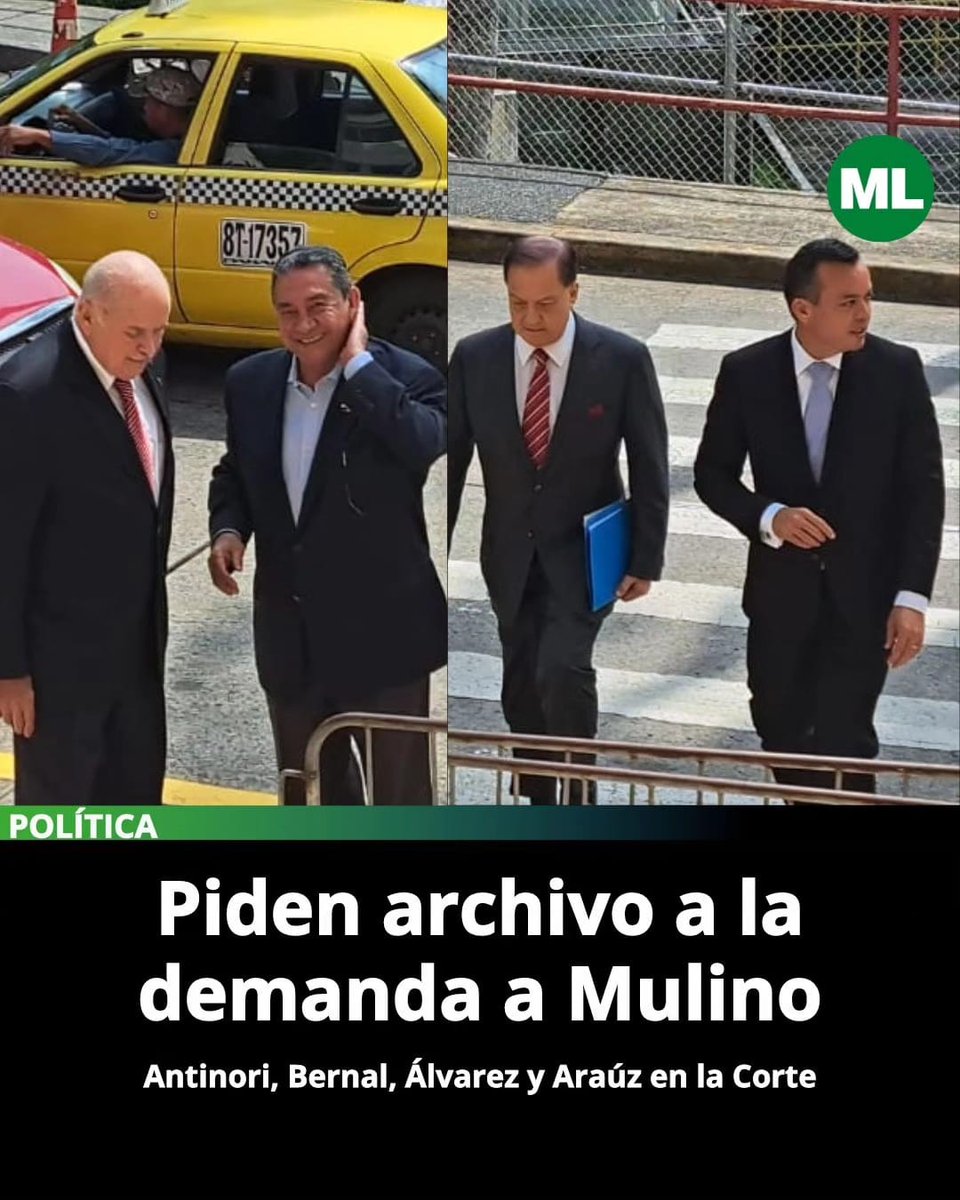 Los abogados Ítalo Antinori, Miguel Antonio Bernal, Juan Carlos Araúz y José Toto Álvarez se presentaron en la Corte Suprema de Justicia para pedir el archivo de la demanda a la candidatura de <a href="/joseraulmulino/">José Raúl Mulino</a>. 
#MetroLibre