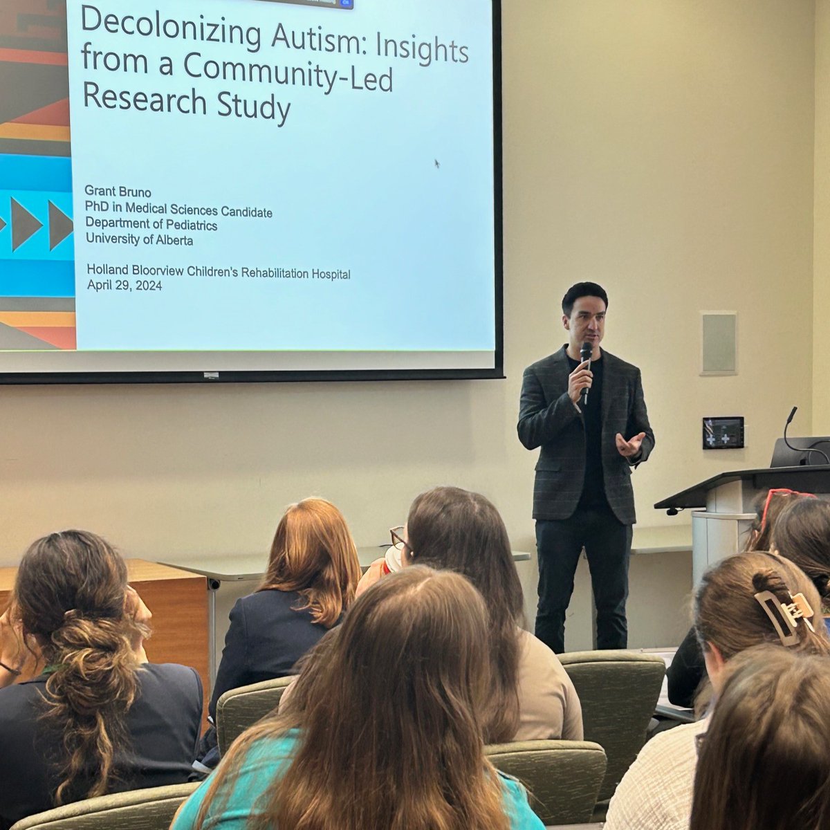 The Bloorview Research Institute, in collaboration with the IDEAA office, is pleased to have Grant Bruno, a PhD candidate in medical sciences at @UAlberta’s Department of Pediatrics, explore #autism in First Nations communities through a Nehiyaw lens.