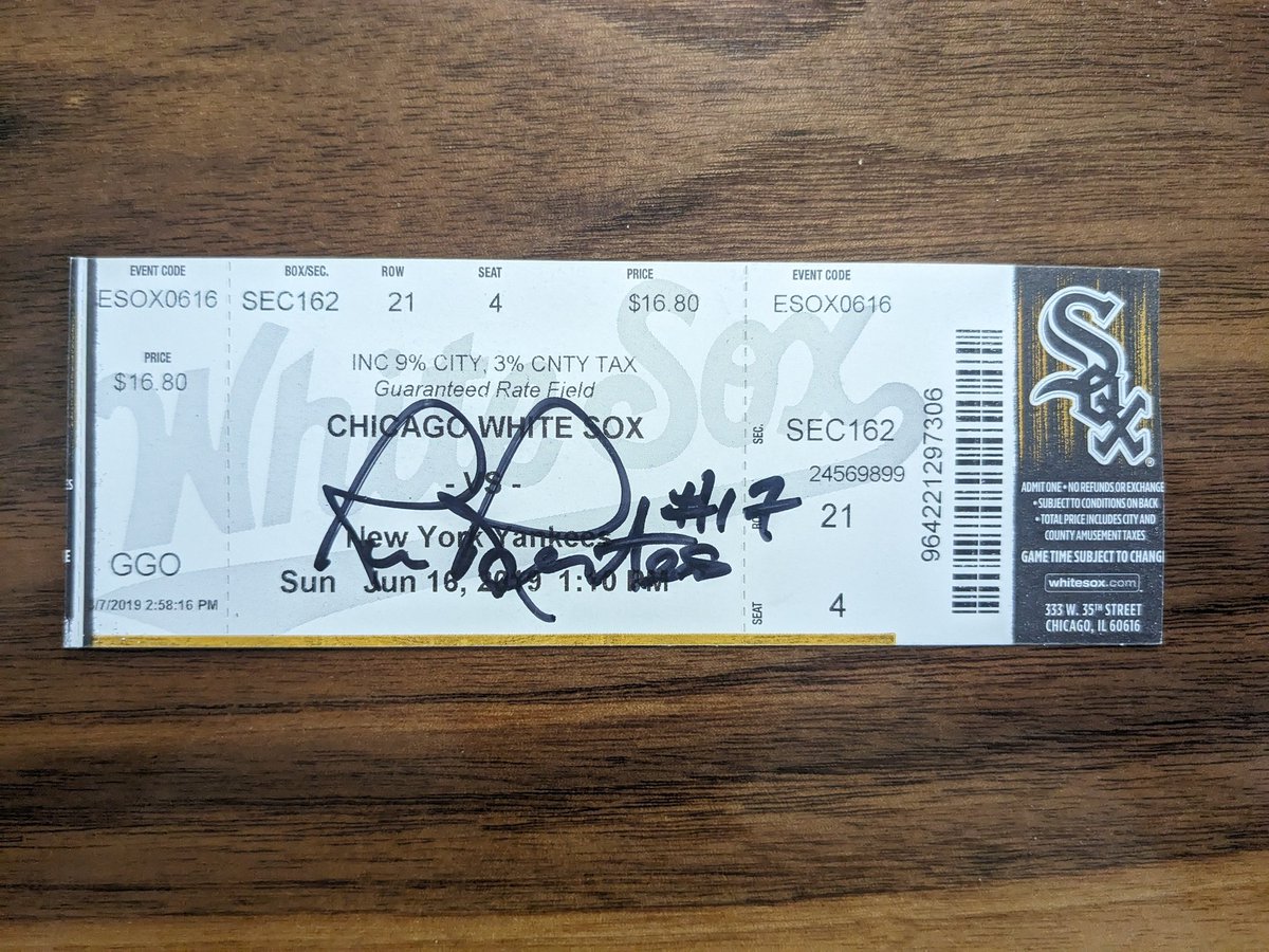 yeah but do you own a signed ricky renteria ticket stub from a game where odrisamer despaigne gave up 7 runs in 4.1 innings against the yankees?