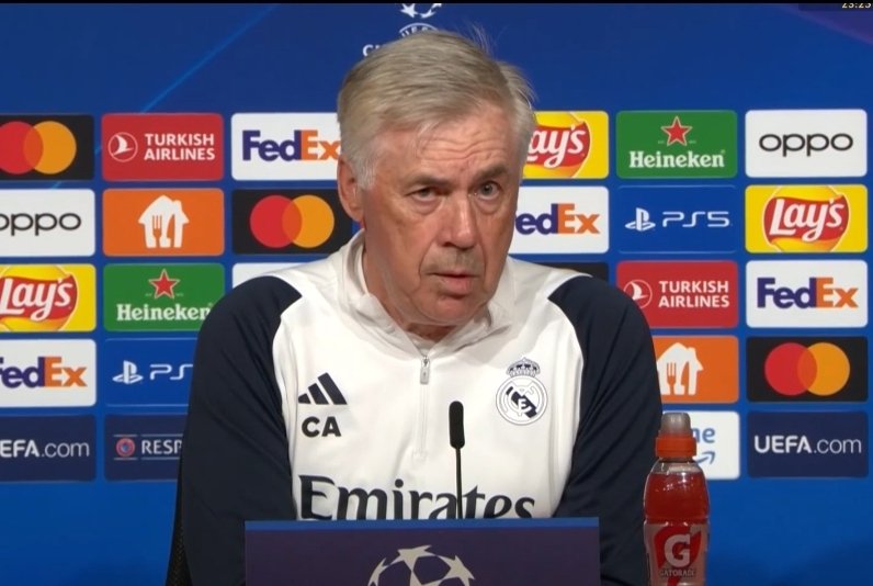 🎙| Ancelotti: 'Tuchel's words about Gnabry? I can say Vinicius has more chances to score than Mendy.'