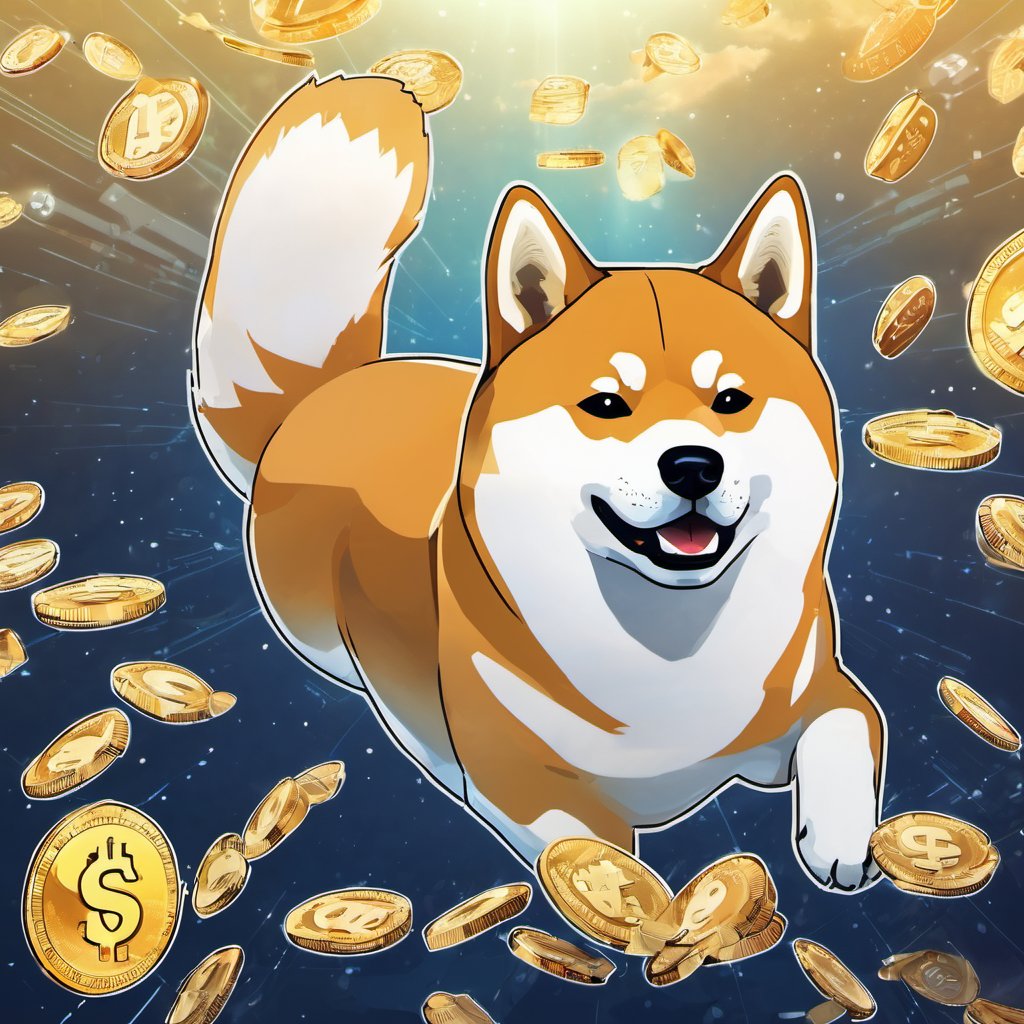 Shib1ETH's tweet photo. #Shib1 is gearing up to do what #Shibainu only dreamed of! With a fiercely loyal #Shib1cult and a supply so exclusive it's almost mythical, we're not just dreaming for $1, we are gonna achieve it.

The race to a dollar is on, and we're leading the pack 🐶

#Shib1  #Crypto   #Meme https://t.co/mGyMz1IuE9