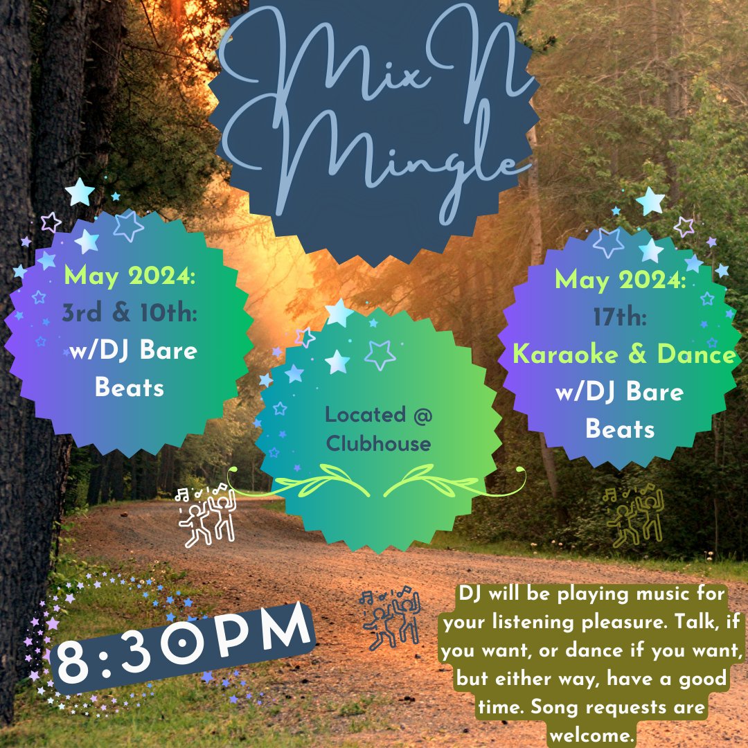 Get your #clothesfree weekend started with a mix & mingle mash-up of Star Wars Day, Cinco de Mayo and #WorldNakedGardeningDay! 🛸🌶️🌷 Something for everyone at Oaklake Trails #Naturist Park, Where Every BODY Belongs!