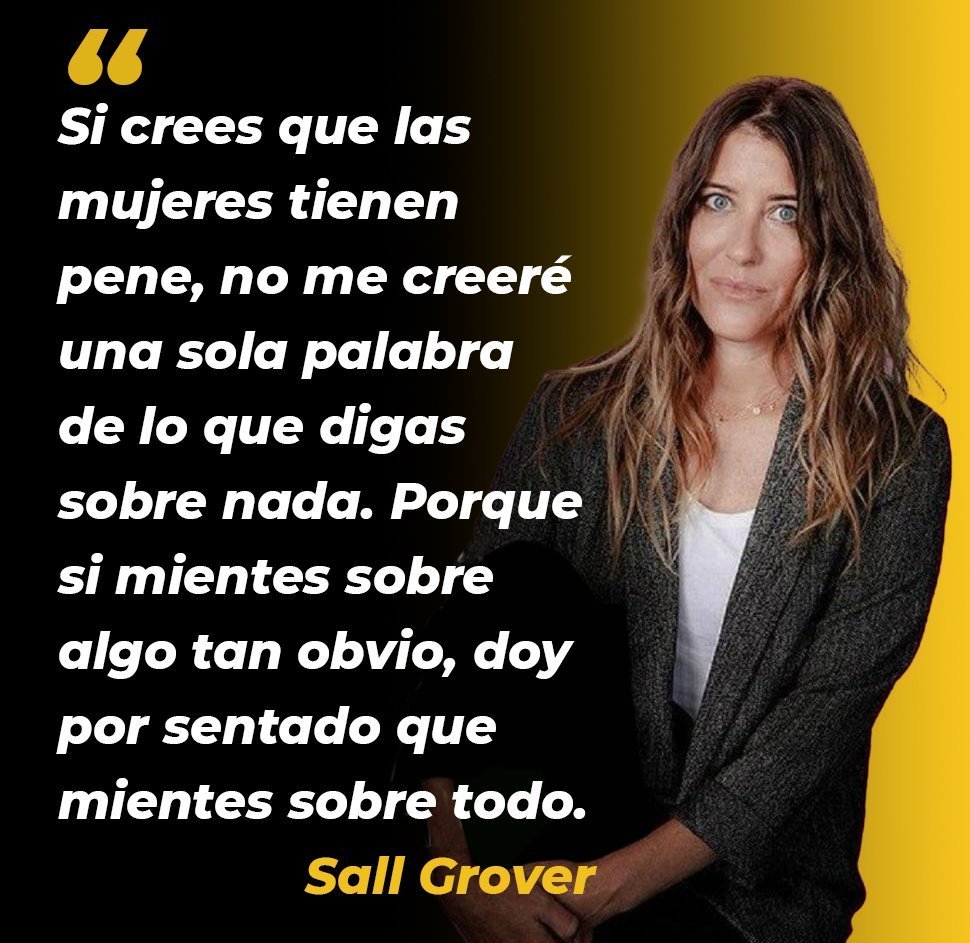 Nosotras te traducimos el mensaje de @salltweets y lo dejamos por aquí para que tú lo uses y envíes a quien consideres que merece escucharlo.