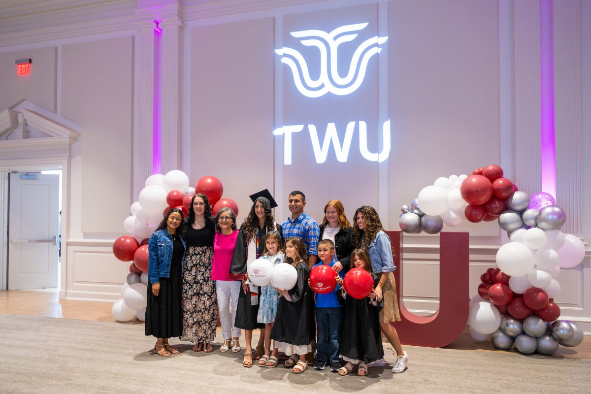 Graduation season is upon us! One of our favorite TWU traditions is hosting the Family Graduation with our student-parents. 🎓