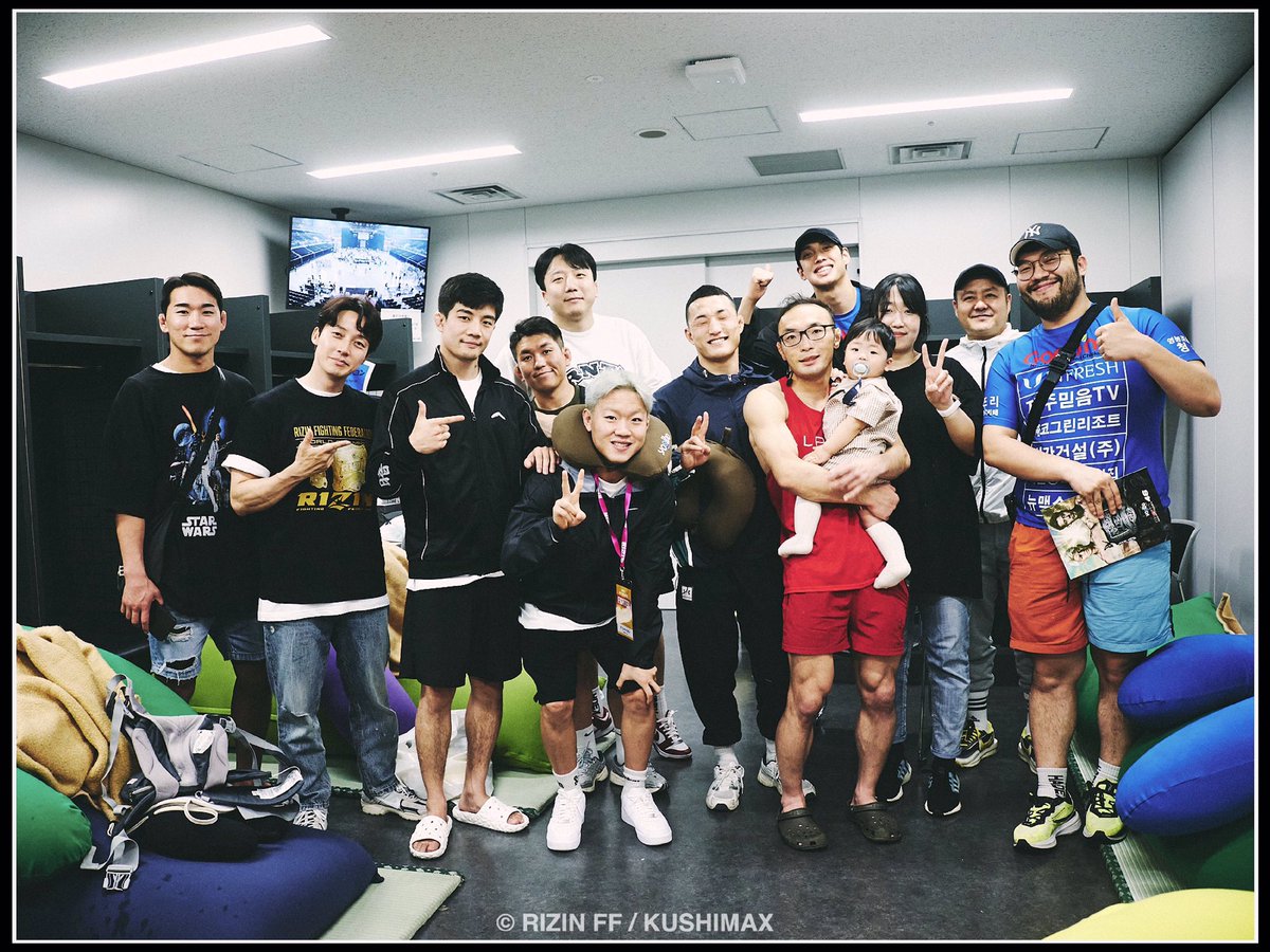 kushima_makoto's tweet image. #RIZIN46 
#soochulkim #junghyunlee #jiyongyang