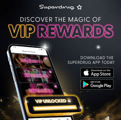 Have you unlocked your VIP status yet? ✨ Download the Superdrug app now to start your journey and to be eligible for a range of rewards and discounts! 📲 Download here: buff.ly/49Wubz5