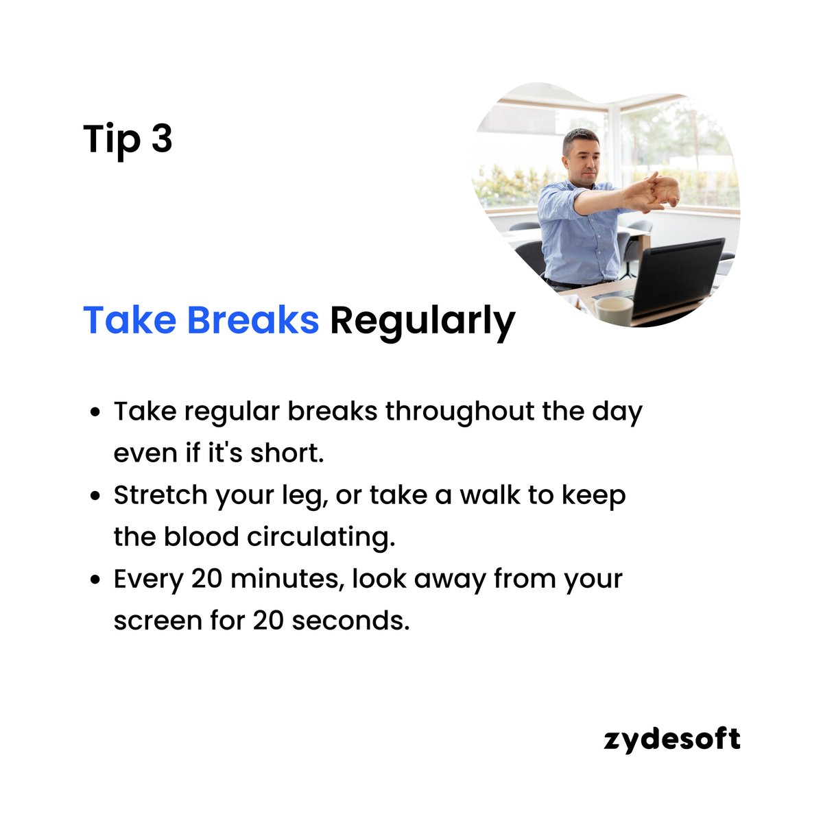 Stay productive and healthy while working remotely with our three productivity-boosting tips. Swipe through our carousel post to find out how a dedicated workspace, structured planning, and regular breaks can transform your day.

#remotejob #remoteworker #productivitytips