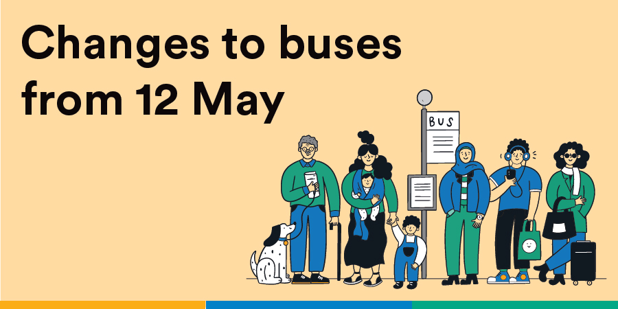 From Saturday 12th April 2024, there will be changes to some buses in #Chesterfield. Read full details of the changes and find updated timetables here: stge.co/3Ugx5sN