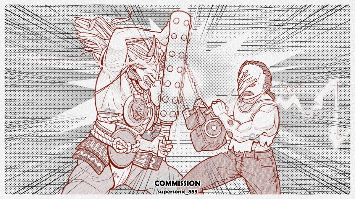 Demonstrike versus Overdrive
A comms for @supersonic_853

#DeadbyDaylight dbd, Oni, Hillbilly