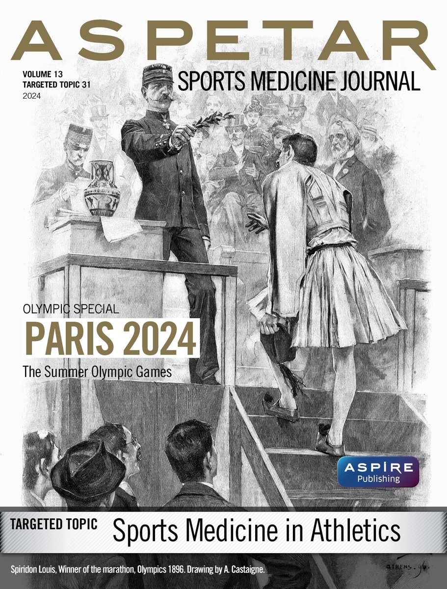 Spanning 160 pages ↘️ #OpenAccess 🆕 We are thrilled to unveil the much-anticipated ‘Olympic Special’ edition of the Aspetar Sports Medicine Journal. 🎯 Titled ‘Sports Medicine in Athletics’ Under the expert guidance of our Guest Editors, @DrJuanMAlonso , @Jenny_Jacobsson ,…