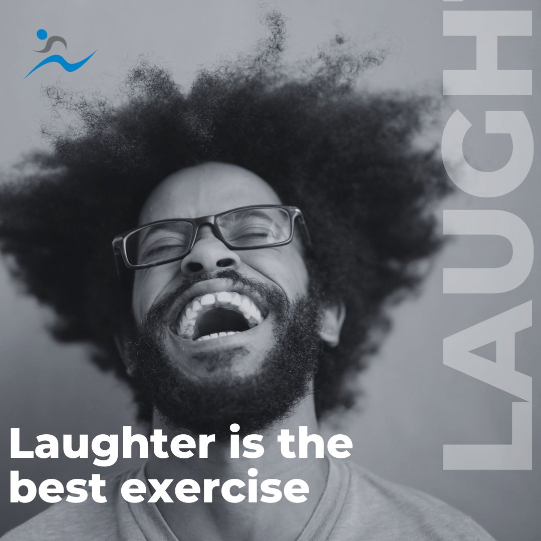 Sometimes you just need a little laugh... or a big belly laugh.  It could be the best exercise. #getreadyfitness #smilemore #laughmore