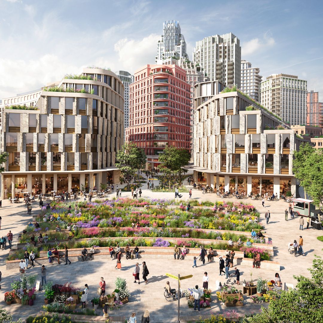 Earls Court is a landscape-led masterplan. @SLA_architects, one of our masterplan designers, share insights on what this means 👉 #earlscourt #londonrealestate #landscapeleddesign #londondesign #londonmasterplan #sla #urbanpark