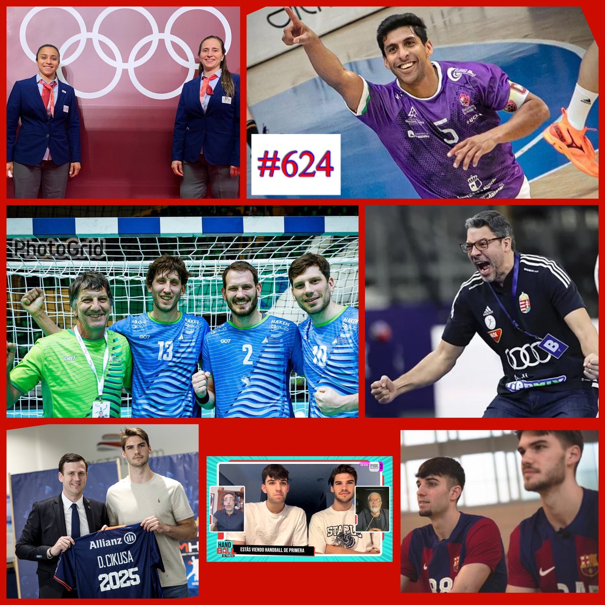 handballde1era's tweet photo. #624 (29/04/24)

-Gemelos fantásticos. Petar y Djordje Cikusa, presente y futuro del Barça y las selecciones españolas.
Petar viene de romperla en París por la Champions. Djordje será compañero de Diego Simonet en Montpellier la próxima temporada. El futuro llegó.

-San Fernández ! Juan Pablo y Federico explican cómo juegan con 7, después de la goleada sobre Dorrego en el televisado. Recuerdos del Superglobe y el objetivo de retener el SCA. 

-El gran Chema Rodríguez, DT de Hungría, rival de Los Gladiadores en París 2024. Campeón del mundo en Túnez 2005 y gran amigo de Eric Gull.

-Otra vez olímpicas!
María Inés Paolantoni y Mariana García, designadas para pitar en París 2024, después de un año de muchas complicaciones.

-Bancarla tuvo premio. Panchito Lombardi se aseguró el regreso a la Liga Asobal con Guadalajara, mientras ya piensa en la gira de Los Gladiadores por Noruega.

-Liga Oro, Asobal, Guerreras, Champions.

Pasen y vean. Programa de lujo en la pantalla de Fox Sports 3.

Miralo acá: 
https://t.co/v1ZQv22X54

También disponible en Spotify.
En vivo los lunes de 10 a 12hs.

#HandballenFoxSports
Seguinos en IG: @hd1era