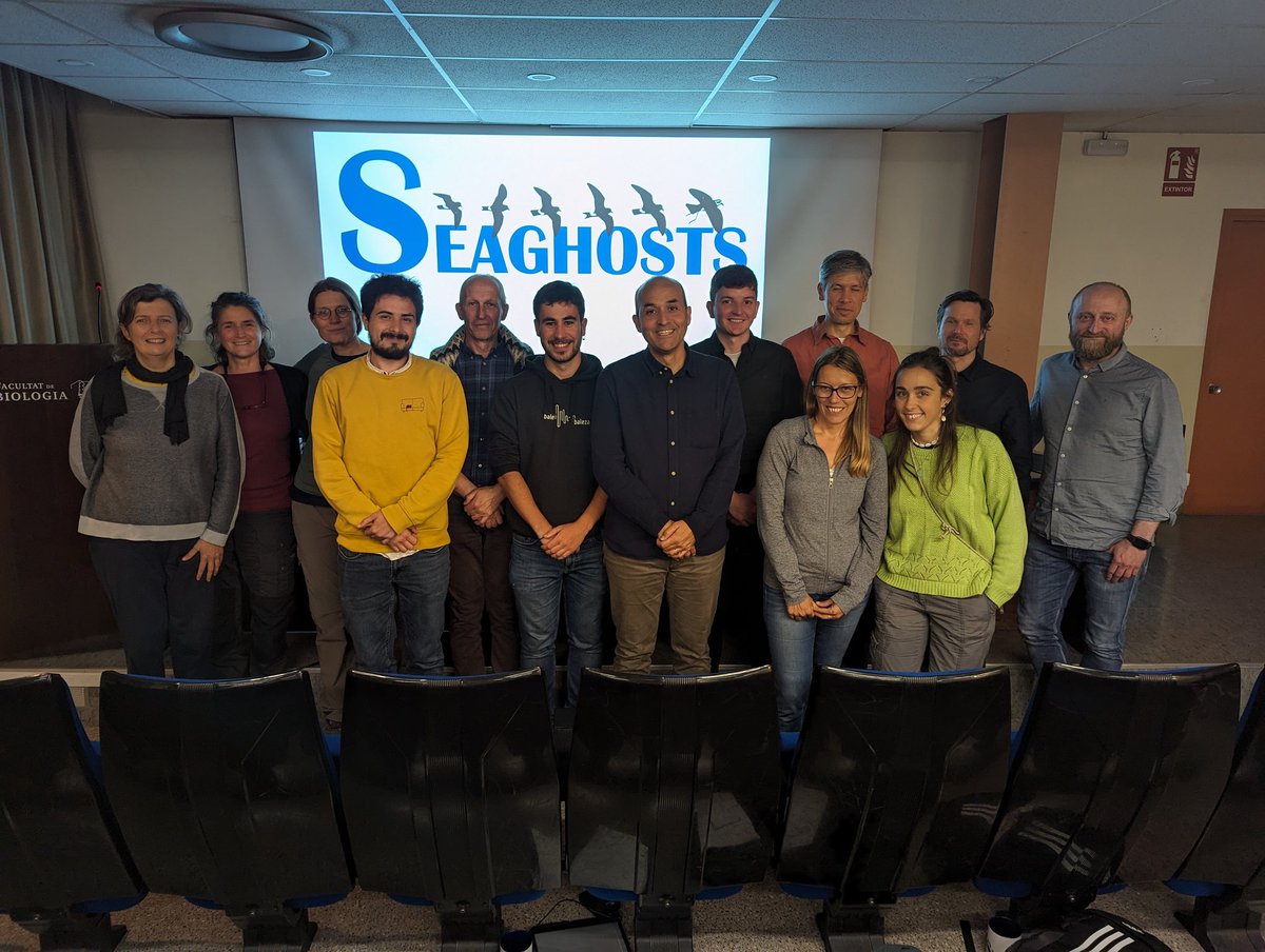 We've just enjoyed the 1st day of the #SEAGHOSTS kickoff meeting. Many thanks to all participants. Very fruitful over all. We go on tomorrow morning 💪🏾#StormPetrels @BiodiversaPlus @SeabirdEcology