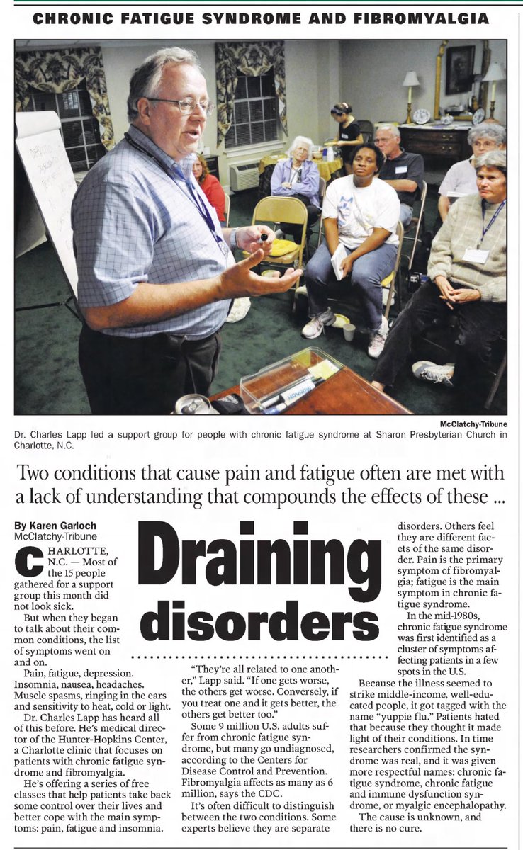 Today, fifteen years ago. Leader-Telegram, Wisconsin, US. 29th April 2009. #fibromyalgia #chronicfatiguesyndrome #cfsme #mecfs #MyalgicEncephalomyelitis #myalgice.