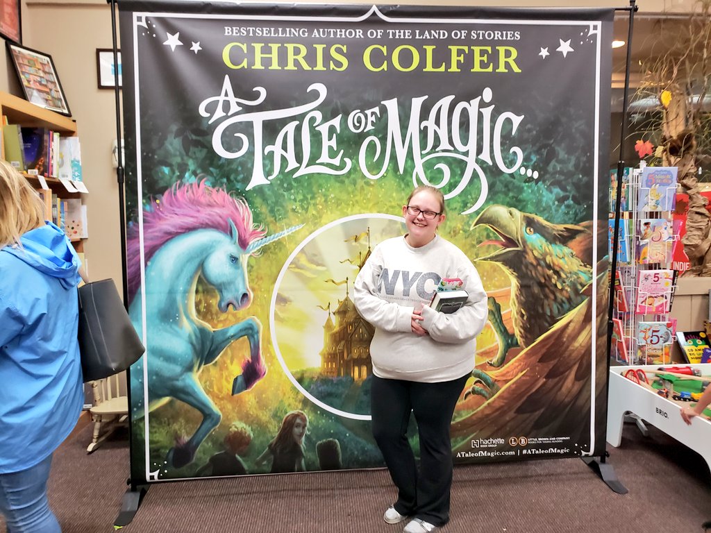 So so excited to be seeing you again @chriscolfer June 6th in Naperville is the day! I've missed this! ❤️📚🤗