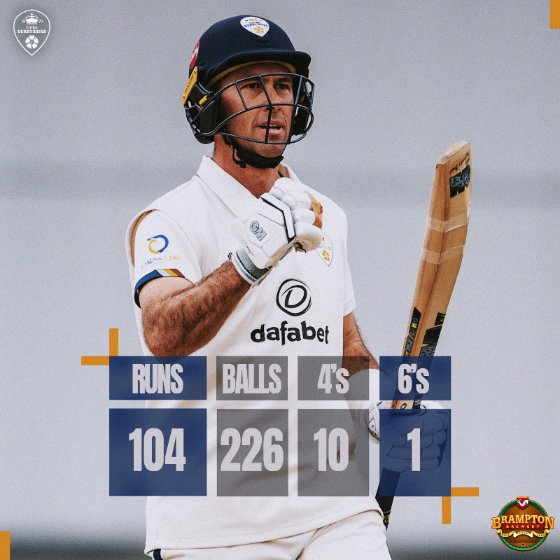 Wayne Madsen - absolute warrior 💪

#WeAreDerbyshire