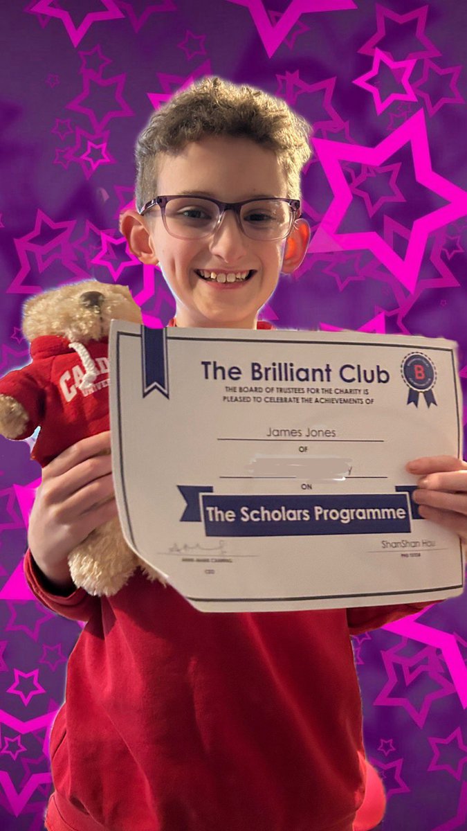 @cardiffuni @BrilliantClub One happy chap today after his visit to Cardiff Uni! He can’t wait to go when he’s older 😊 #cardiffuni #brilliantclub #scholarsprogramme #climatechange #university