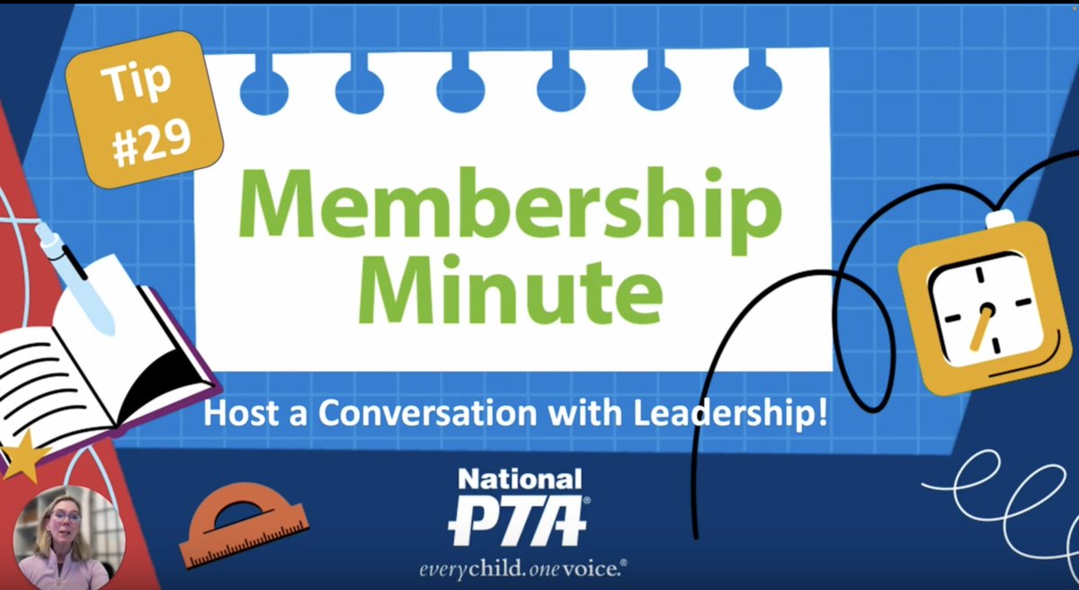 Membership Minute Tip #29: Host an intimate conversation with your families and your school administration. bit.ly/3w4jDQL