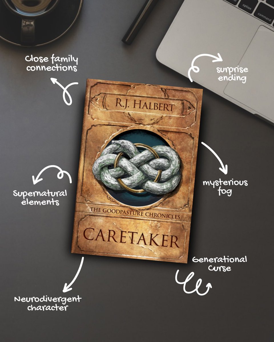 Here are a few elements that you will find in Caretaker! 📖 Releasing May 7th, have you made your pre-order yet!? Or waiting to support your favorite book store? . . . . #countdowntocaretaker #goodpasturechronicles #caretaker #rjhalbert