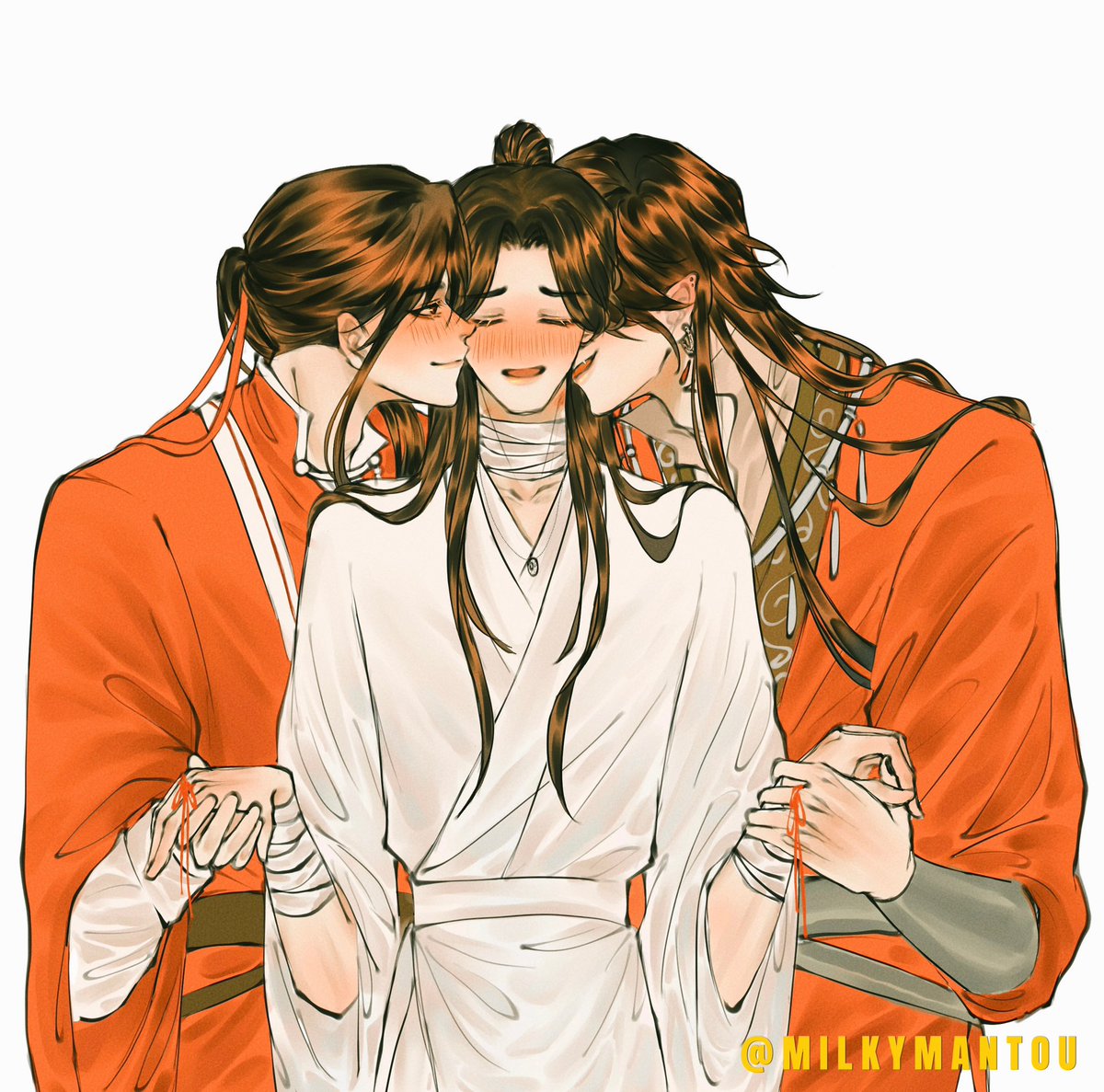 Which one you prefer, me or... him?

#TGCF #HeavenOfficialsBlessing #HuaLian